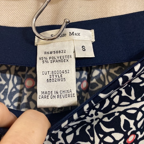 34. SOPHIE MAX PRINTED PANTS - Picture 2 of 4